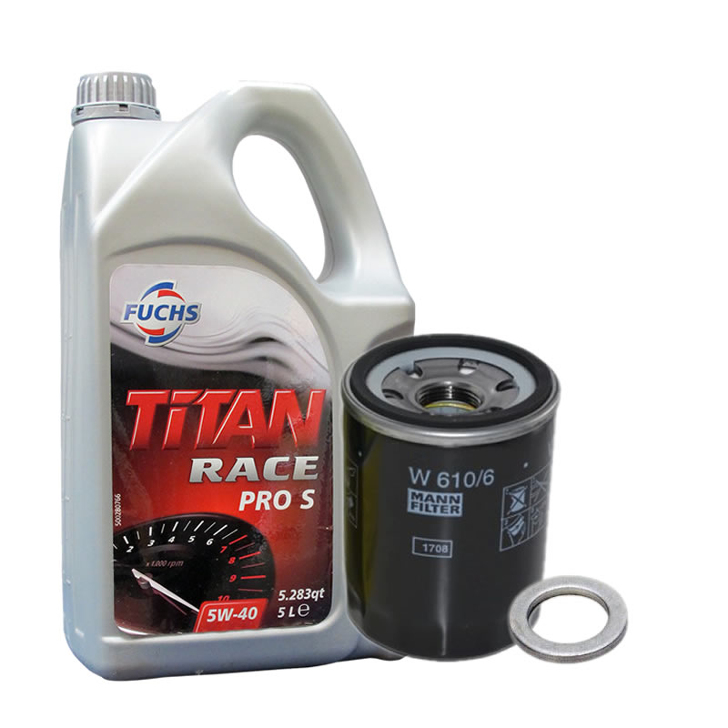 Honda Civic Type R EP3 / MK7 Titan Race Pro S 5W40 Oil and Filter