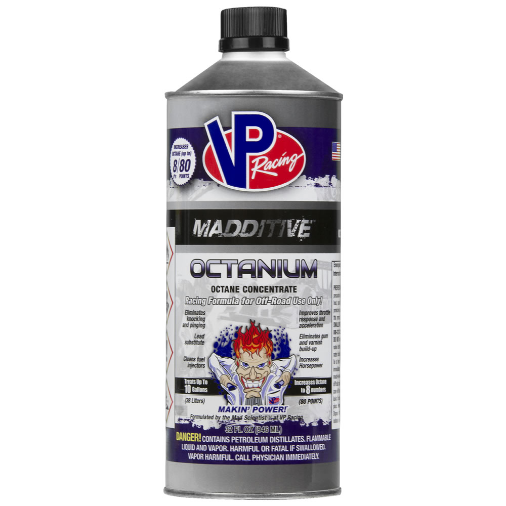 VP Racing Octanium Madditive Petrol Octane Booster / Octane Concentrate 946 ml