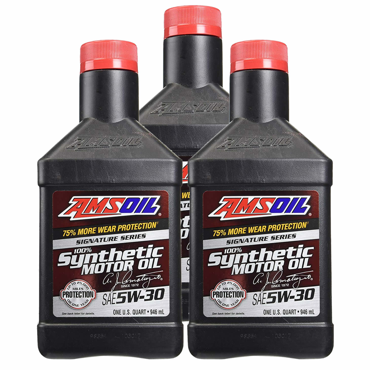 Amsoil Signature Series 5W30 Fully Synthetic Engine Oil. 5W-30 1 US ...