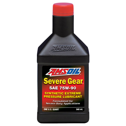 AMSOIL Severe Gear Lube SAE 75W90. Extreme Gear Oil 75W90. 1 US Quart